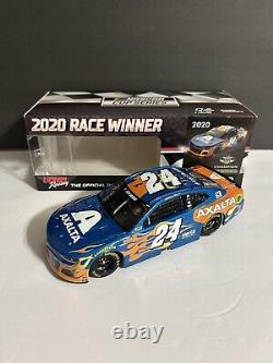 William Byron 2020 #24 Axalta Sea Glass Daytona Duel #2 Win 1/24