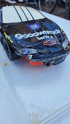 Wow Dale Earnhardt Sr #3 Gm Goodwrench Crash Nascar 112 1997 W Custom Display