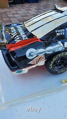 Wow Dale Earnhardt Sr #3 Gm Goodwrench Crash Nascar 112 1997 W Custom Display