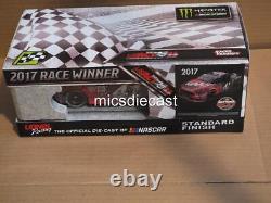 XRARE COA AUTO 2017 Kurt Busch #41 Daytona Win Diecast 1/24 SHR NIB 204