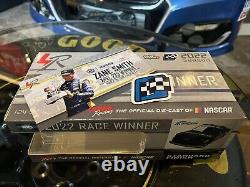 Zane Smith AUTOGRAPHED 2022 DAYTONA And COTA Wins 1/24 Love's Speedco 2-car Lot