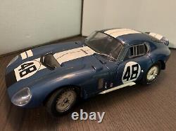 1/18 Exoto Daytona Cobra vainqueur 1965 1000km Monza Voiture #48 RLG18014. SD016