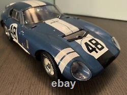 1/18 Exoto Daytona Cobra vainqueur 1965 1000km Monza Voiture #48 RLG18014. SD016