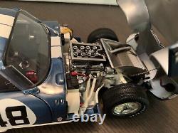 1/18 Exoto Daytona Cobra vainqueur 1965 1000km Monza Voiture #48 RLG18014. SD016