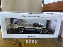 1/18 Porsche 962 C #14 Gagnant 24H de Daytona (1986) Avec Étui de Présentation Voiture Spark