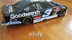 124 Voiture de course de Dale Earnhardt #3 Goodwrench Oreo Daytona Bud Shootout 2001 Nascar