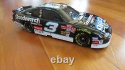 124 Voiture de course de Dale Earnhardt #3 Goodwrench Oreo Daytona Bud Shootout 2001 Nascar