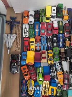 164 Hot wheels, Matchbox, Disney, Oldies Lot de voitures de 192 avions en vrac, Nascar