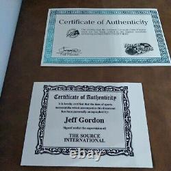 2007 ACTION COLLECTIBLES JEFF GORDON SIGNED DAYTONA RACE WIN CAR Avec COA LE