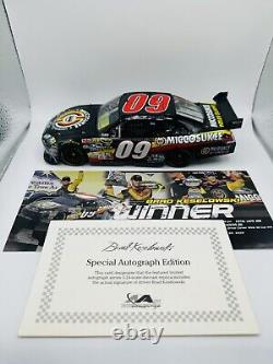 2009 Action Brad Keselowski Miccosukee Talledga 1ère victoire en coupe 1/24 COT autographiée