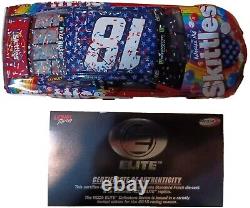 2018 Kyle Busch Elite Skittles Rwb Chicagoland Vainqueur de la Course Version Toyota Camry