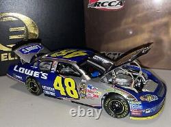 #48 Jimmie Johnson Lowe's 2004 Atlanta Victoire en course Action Elite 1/24 Rare