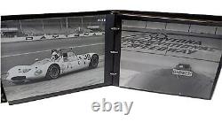 Album photo de scrapbooking de course de voitures de course Daytona 1967 Découpage Image Vintage