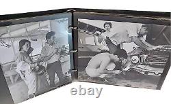 Album photo de scrapbooking de course de voitures de course Daytona 1967 Découpage Image Vintage