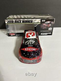 Austin Dillon 2018 #3 Dow Daytona 500 Win 1/24 Autographié