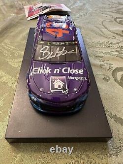 Bubba Wallace Jr 2018 #43 Daytona 500 Course Version Autographiée 1/24