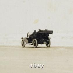 Carte postale rare de Daytona Beach en Floride, course de voitures anciennes c1915, course sur la plage en Floride.