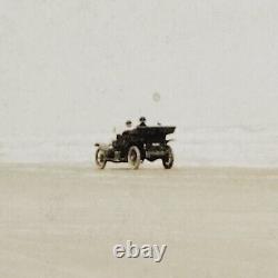 Carte postale rare de Daytona Beach en Floride datant de 1915 - Course de voitures anciennes sur la plage, course automobile en Floride.