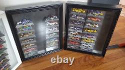 Énorme lot de 43 voitures de course miniatures Revell Nascar 1/43 avec étuis