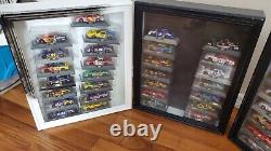 Énorme lot de 43 voitures de course miniatures Revell Nascar 1/43 avec étuis