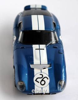 Exoto 1965 Reims Cobra Daytona Coupe #26 Légendes de la course en fonte à l'échelle 1/18