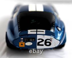 Exoto 1965 Reims Cobra Daytona Coupe #26 Légendes de la course en fonte à l'échelle 1/18