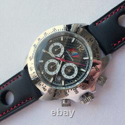 Grand Prix de Rallye BMW Daytona M Power Motorsport Montre Chronographe de Course Sportifs