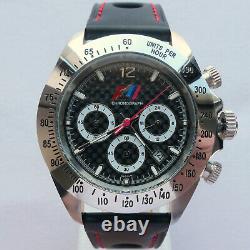 Grand Prix de Rallye BMW Daytona M Power Motorsport Montre Chronographe de Course Sportifs