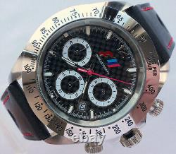 Grand Prix de Rallye BMW Daytona M Power Motorsport Montre Chronographe de Course Sportifs