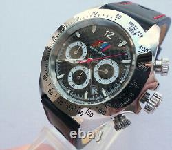 Grand Prix de Rallye BMW Daytona M Power Motorsport Montre Chronographe de Course Sportifs