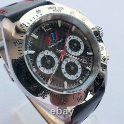 Grand Prix de Rallye BMW Daytona M Power Motorsport Montre Chronographe de Course Sportifs