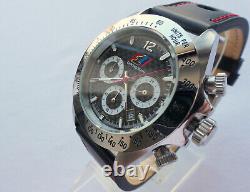 Grand Prix de Rallye BMW Daytona M Power Motorsport Montre Chronographe de Course Sportifs