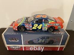 Jeff Gordon 1998 Dupont Darlington Raced Win Dual Auto Liquid Color 124 Diecast 	<br/> Jeff Gordon 1998 Dupont Darlington Raced Win Dual Auto Liquid Color 124 Diecast