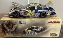 Jeff Gordon 2004 Daytona Pepsi 400 Version de course Win Action 124 Diecast avec broche