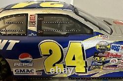 Jeff Gordon 2004 Daytona Pepsi 400 Version de course Win Action 124 Diecast avec broche