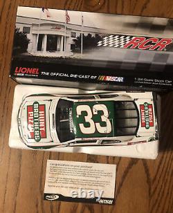 Kevin Harvick #33 Hunt Brothers Pizza 2012 Impala à l'échelle 1/24 1 sur 654 Fabriqué RARE