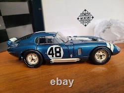 Légendes de course Exoto Racing Cobra Daytona 48 1965, vainqueur à Monza, échelle 1:18, double boîte.