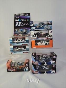 Lot 9 2009 Daytona 500 Voiture de Stock à l'échelle 1/64 Neuve NIB Assortiment Modèle NASCAR