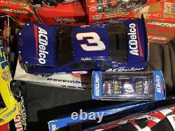 Lot de 14 voitures miniatures vintage Dale Earnhardt Nascar fabriquées par Action 1/24 avec toutes les boîtes