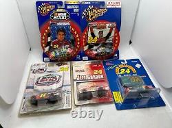 Lot de 19 voitures miniatures Jeff Gordon Racing Champions & Winners Circle