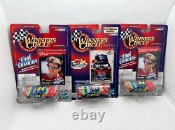 Lot de 19 voitures miniatures Jeff Gordon Racing Champions & Winners Circle