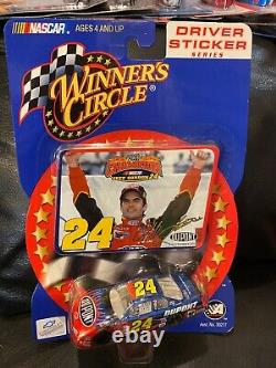 Lot de 19 voitures miniatures Jeff Gordon Racing Champions & Winners Circle