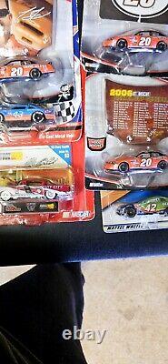 Lot de 32 voitures miniatures NASCAR 1/64 en métal moulé sous pression vintage