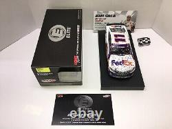 'Modèle réduit Denny Hamlin 2020 #11 Fedex Express Daytona 500 Victoire en course 1/24 Rcca Elite'