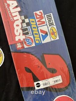 Plateau de skateboard presque rare de Rodney Mullen Talladega Daytona Racer Almost RaceCar