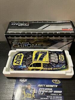 Rare! Lire Tout! 2012 Matt Kenseth #17 Best Buy Daytona Win Couleur Chrome 24/133