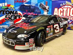 Rare Vintage #3 Dale Earnhardt remporte le Daytona 500 de 1998 avec la Monte Carlo GM Service Plus