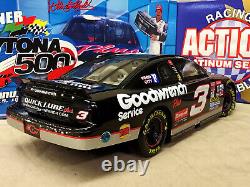 Rare Vintage #3 Dale Earnhardt remporte le Daytona 500 de 1998 avec la Monte Carlo GM Service Plus