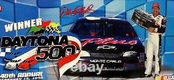 Rare Vintage #3 Dale Earnhardt remporte le Daytona 500 de 1998 avec la Monte Carlo GM Service Plus