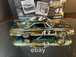 Richard Petty #43 Patterson Motors Daytona 500 Édition Or 1964 Plymouth dédicacée